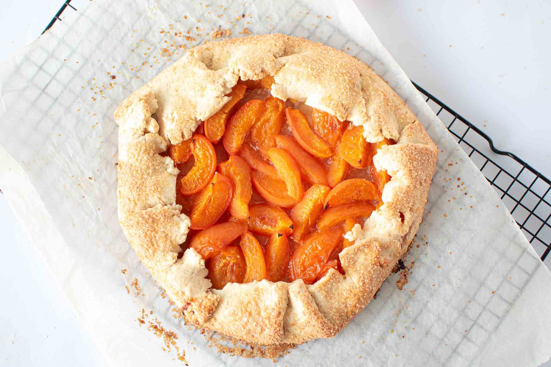 Apricot Galette the perfect week night dessert Madeleines Academy